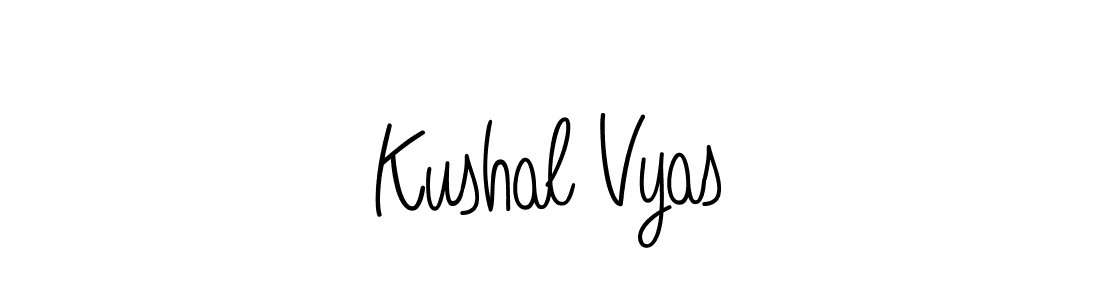 How to Draw Kushal Vyas signature style? Angelique-Rose-font-FFP is a latest design signature styles for name Kushal Vyas. Kushal Vyas signature style 5 images and pictures png