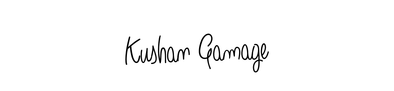 Check out images of Autograph of Kushan Gamage name. Actor Kushan Gamage Signature Style. Angelique-Rose-font-FFP is a professional sign style online. Kushan Gamage signature style 5 images and pictures png