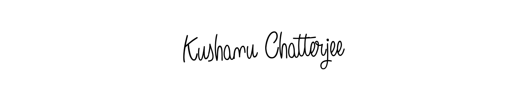 Angelique-Rose-font-FFP is a professional signature style that is perfect for those who want to add a touch of class to their signature. It is also a great choice for those who want to make their signature more unique. Get Kushanu Chatterjee name to fancy signature for free. Kushanu Chatterjee signature style 5 images and pictures png