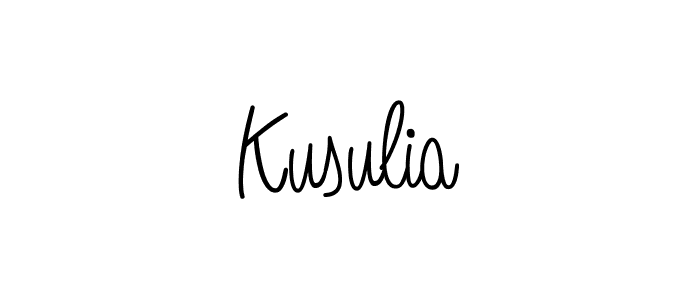 Also You can easily find your signature by using the search form. We will create Kusulia name handwritten signature images for you free of cost using Angelique-Rose-font-FFP sign style. Kusulia signature style 5 images and pictures png