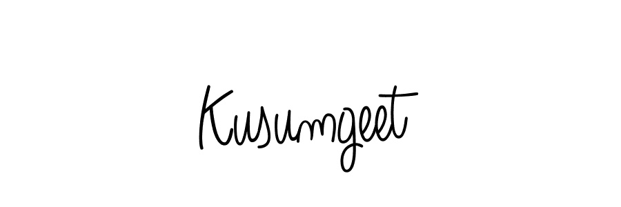 The best way (Angelique-Rose-font-FFP) to make a short signature is to pick only two or three words in your name. The name Kusumgeet include a total of six letters. For converting this name. Kusumgeet signature style 5 images and pictures png