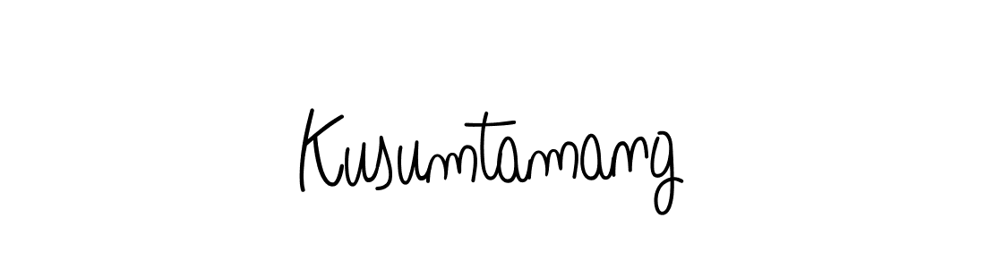Best and Professional Signature Style for Kusumtamang. Angelique-Rose-font-FFP Best Signature Style Collection. Kusumtamang signature style 5 images and pictures png