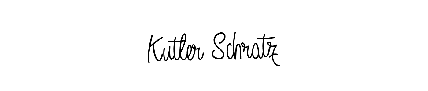 How to make Kutler Schratz signature? Angelique-Rose-font-FFP is a professional autograph style. Create handwritten signature for Kutler Schratz name. Kutler Schratz signature style 5 images and pictures png