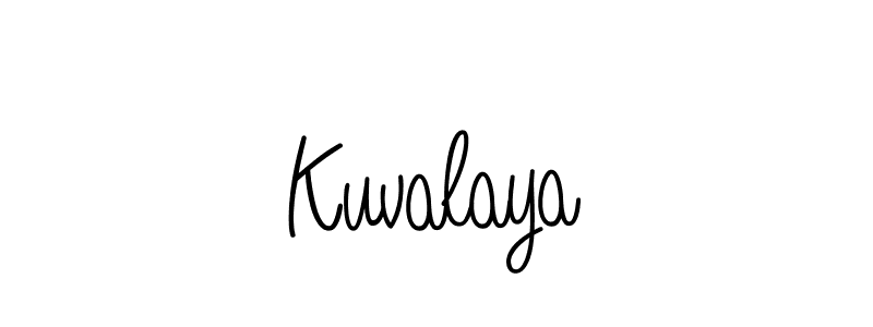 How to make Kuvalaya signature? Angelique-Rose-font-FFP is a professional autograph style. Create handwritten signature for Kuvalaya name. Kuvalaya signature style 5 images and pictures png