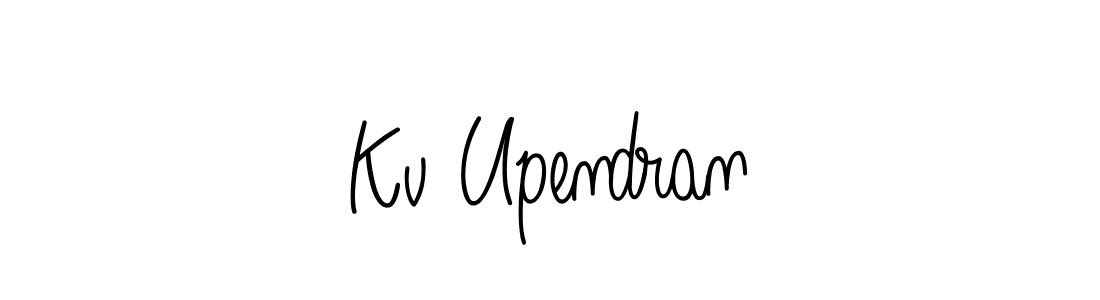 You can use this online signature creator to create a handwritten signature for the name Kv Upendran. This is the best online autograph maker. Kv Upendran signature style 5 images and pictures png