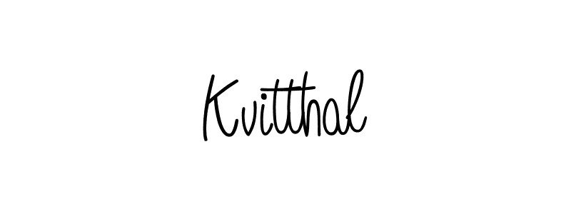 How to make Kvitthal signature? Angelique-Rose-font-FFP is a professional autograph style. Create handwritten signature for Kvitthal name. Kvitthal signature style 5 images and pictures png