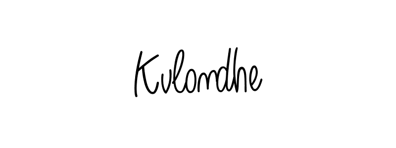 The best way (Angelique-Rose-font-FFP) to make a short signature is to pick only two or three words in your name. The name Kvlondhe include a total of six letters. For converting this name. Kvlondhe signature style 5 images and pictures png