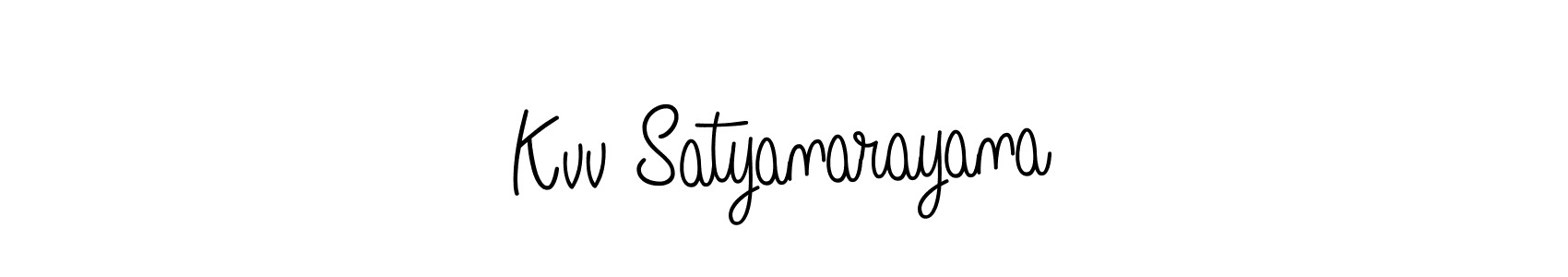 This is the best signature style for the Kvv Satyanarayana name. Also you like these signature font (Angelique-Rose-font-FFP). Mix name signature. Kvv Satyanarayana signature style 5 images and pictures png