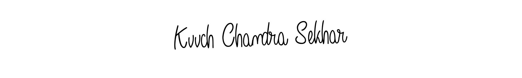 Also You can easily find your signature by using the search form. We will create Kvvch Chandra Sekhar name handwritten signature images for you free of cost using Angelique-Rose-font-FFP sign style. Kvvch Chandra Sekhar signature style 5 images and pictures png