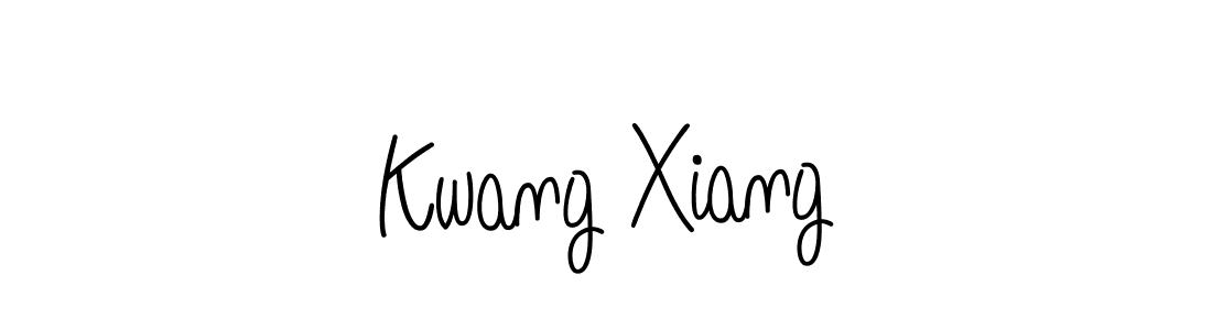 Similarly Angelique-Rose-font-FFP is the best handwritten signature design. Signature creator online .You can use it as an online autograph creator for name Kwang Xiang. Kwang Xiang signature style 5 images and pictures png