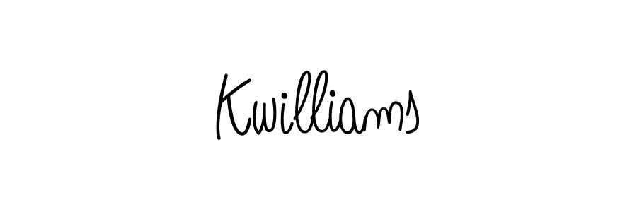 Make a short Kwilliams signature style. Manage your documents anywhere anytime using Angelique-Rose-font-FFP. Create and add eSignatures, submit forms, share and send files easily. Kwilliams signature style 5 images and pictures png