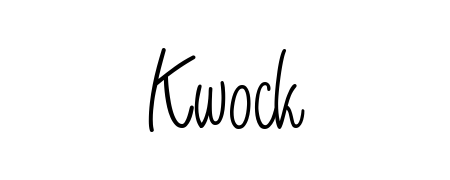 Achieve flawless digital penmanship with Kwock name in Angelique-Rose-font-FFP font. The perfect tool for creating online signatures. Kwock signature style 5 images and pictures png