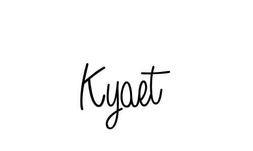 You can use this online signature creator to create a handwritten signature for the name Kyaet. This is the best online autograph maker. Kyaet signature style 5 images and pictures png