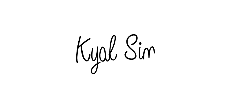This is the best signature style for the Kyal Sin name. Also you like these signature font (Angelique-Rose-font-FFP). Mix name signature. Kyal Sin signature style 5 images and pictures png