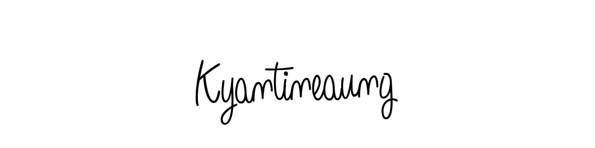 if you are searching for the best signature style for your name Kyantineaung. so please give up your signature search. here we have designed multiple signature styles  using Angelique-Rose-font-FFP. Kyantineaung signature style 5 images and pictures png