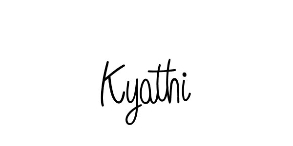 Once you've used our free online signature maker to create your best signature Angelique-Rose-font-FFP style, it's time to enjoy all of the benefits that Kyathi name signing documents. Kyathi signature style 5 images and pictures png