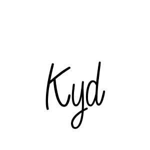 Once you've used our free online signature maker to create your best signature Angelique-Rose-font-FFP style, it's time to enjoy all of the benefits that Kyd name signing documents. Kyd signature style 5 images and pictures png