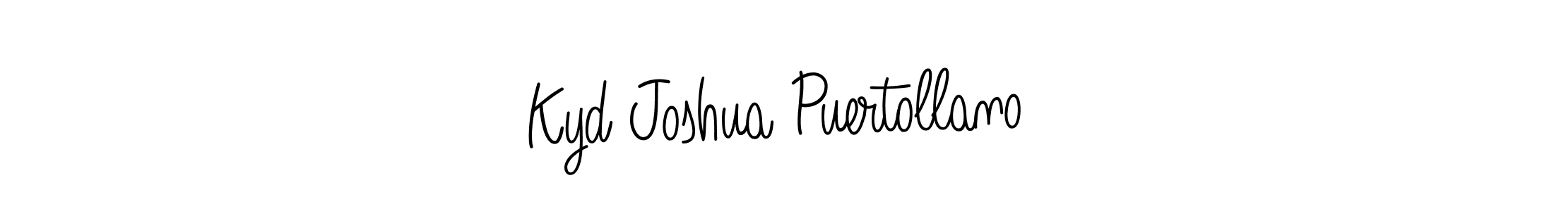 Here are the top 10 professional signature styles for the name Kyd Joshua Puertollano. These are the best autograph styles you can use for your name. Kyd Joshua Puertollano signature style 5 images and pictures png