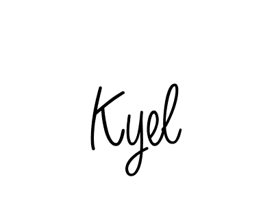 Make a short Kyel signature style. Manage your documents anywhere anytime using Angelique-Rose-font-FFP. Create and add eSignatures, submit forms, share and send files easily. Kyel signature style 5 images and pictures png