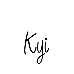 Make a beautiful signature design for name Kyi. Use this online signature maker to create a handwritten signature for free. Kyi signature style 5 images and pictures png