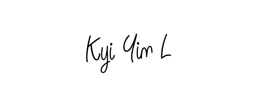 Once you've used our free online signature maker to create your best signature Angelique-Rose-font-FFP style, it's time to enjoy all of the benefits that Kyi Yin L name signing documents. Kyi Yin L signature style 5 images and pictures png