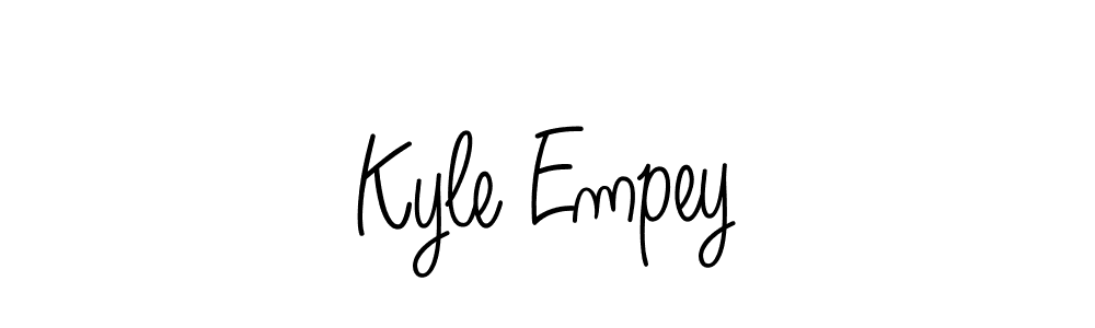 Check out images of Autograph of Kyle Empey name. Actor Kyle Empey Signature Style. Angelique-Rose-font-FFP is a professional sign style online. Kyle Empey signature style 5 images and pictures png