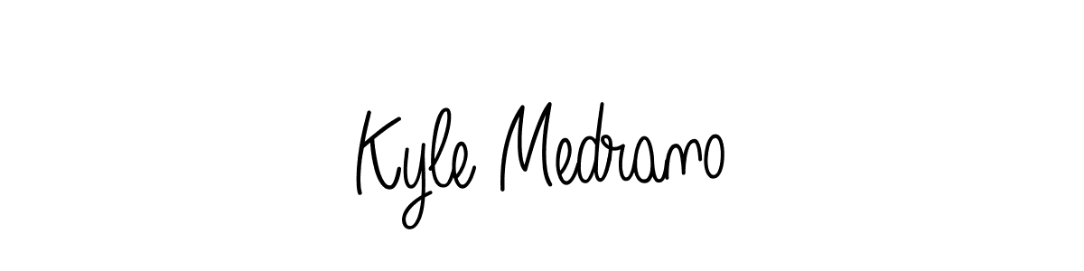 Angelique-Rose-font-FFP is a professional signature style that is perfect for those who want to add a touch of class to their signature. It is also a great choice for those who want to make their signature more unique. Get Kyle Medrano name to fancy signature for free. Kyle Medrano signature style 5 images and pictures png