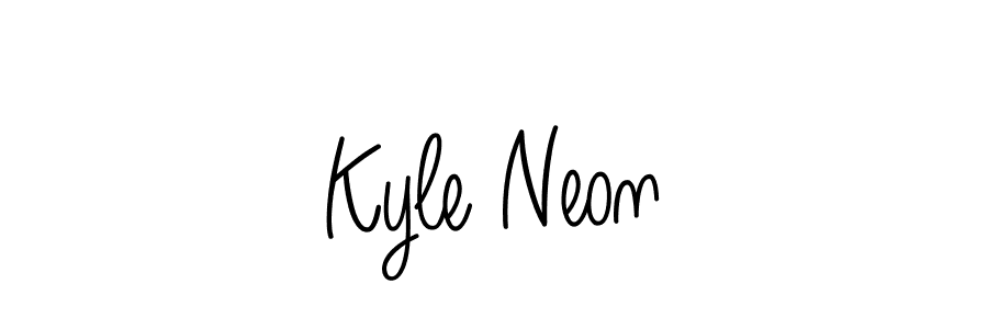 Make a beautiful signature design for name Kyle Neon. Use this online signature maker to create a handwritten signature for free. Kyle Neon signature style 5 images and pictures png