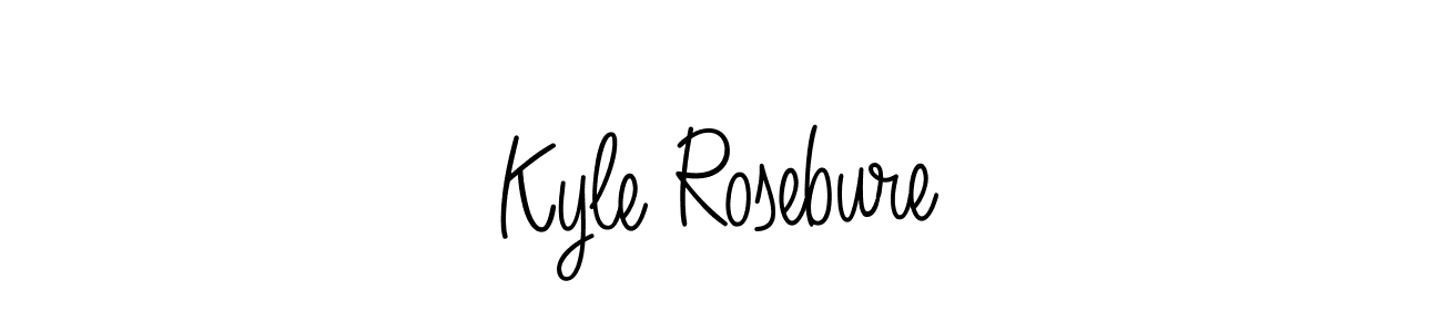 How to Draw Kyle Rosebure signature style? Angelique-Rose-font-FFP is a latest design signature styles for name Kyle Rosebure. Kyle Rosebure signature style 5 images and pictures png