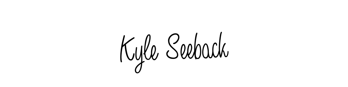 This is the best signature style for the Kyle Seeback name. Also you like these signature font (Angelique-Rose-font-FFP). Mix name signature. Kyle Seeback signature style 5 images and pictures png