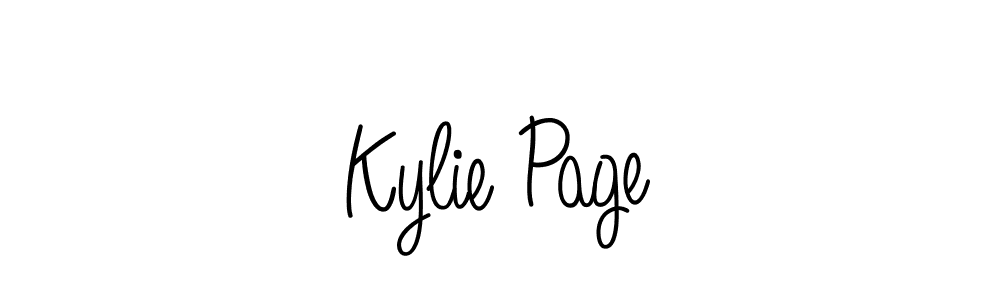 Also we have Kylie Page name is the best signature style. Create professional handwritten signature collection using Angelique-Rose-font-FFP autograph style. Kylie Page signature style 5 images and pictures png