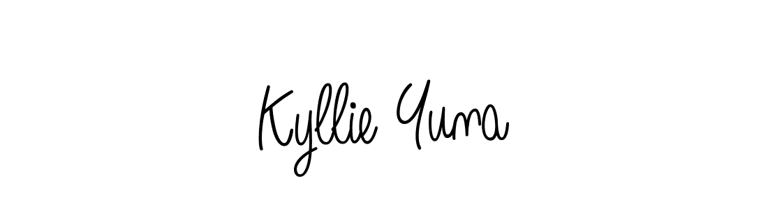 Here are the top 10 professional signature styles for the name Kyllie Yuna. These are the best autograph styles you can use for your name. Kyllie Yuna signature style 5 images and pictures png