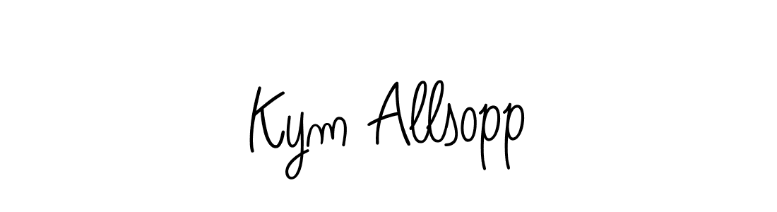 Best and Professional Signature Style for Kym Allsopp. Angelique-Rose-font-FFP Best Signature Style Collection. Kym Allsopp signature style 5 images and pictures png