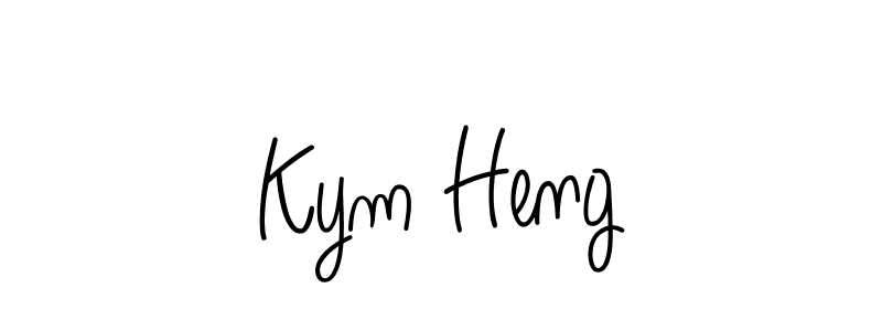 Once you've used our free online signature maker to create your best signature Angelique-Rose-font-FFP style, it's time to enjoy all of the benefits that Kym Heng name signing documents. Kym Heng signature style 5 images and pictures png