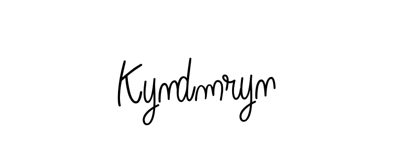 Angelique-Rose-font-FFP is a professional signature style that is perfect for those who want to add a touch of class to their signature. It is also a great choice for those who want to make their signature more unique. Get Kyndmryn name to fancy signature for free. Kyndmryn signature style 5 images and pictures png