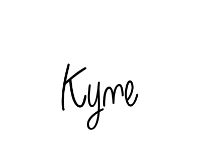 Angelique-Rose-font-FFP is a professional signature style that is perfect for those who want to add a touch of class to their signature. It is also a great choice for those who want to make their signature more unique. Get Kyne name to fancy signature for free. Kyne signature style 5 images and pictures png