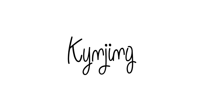Best and Professional Signature Style for Kynjing. Angelique-Rose-font-FFP Best Signature Style Collection. Kynjing signature style 5 images and pictures png
