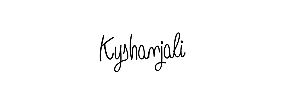 You can use this online signature creator to create a handwritten signature for the name Kyshanjali. This is the best online autograph maker. Kyshanjali signature style 5 images and pictures png