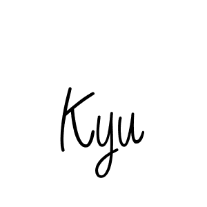 Best and Professional Signature Style for Kyu. Angelique-Rose-font-FFP Best Signature Style Collection. Kyu signature style 5 images and pictures png