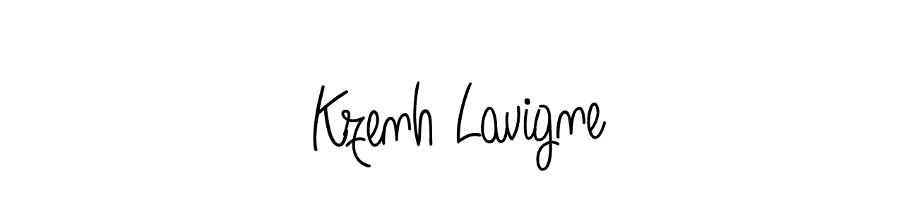 It looks lik you need a new signature style for name Kzenh Lavigne. Design unique handwritten (Angelique-Rose-font-FFP) signature with our free signature maker in just a few clicks. Kzenh Lavigne signature style 5 images and pictures png
