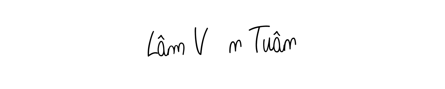 How to make Lâm Văn Tuân signature? Angelique-Rose-font-FFP is a professional autograph style. Create handwritten signature for Lâm Văn Tuân name. Lâm Văn Tuân signature style 5 images and pictures png