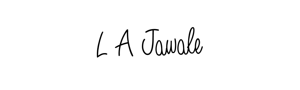 You can use this online signature creator to create a handwritten signature for the name L A Jawale. This is the best online autograph maker. L A Jawale signature style 5 images and pictures png