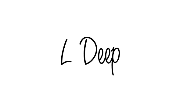 You can use this online signature creator to create a handwritten signature for the name L Deep. This is the best online autograph maker. L Deep signature style 5 images and pictures png