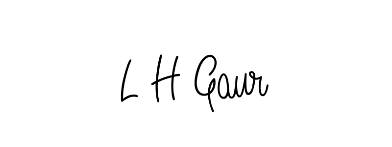 Also You can easily find your signature by using the search form. We will create L H Gaur name handwritten signature images for you free of cost using Angelique-Rose-font-FFP sign style. L H Gaur signature style 5 images and pictures png