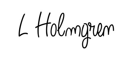 Get inspired by this graceful Angelique-Rose-font-FFP signature style for name L Holmgren. Smooth loops and balanced proportions for everyday use. L Holmgren signature style 5 images and pictures png