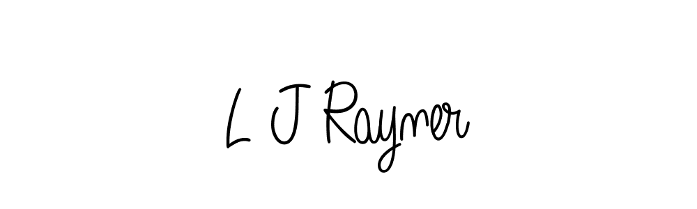 How to Draw L J Rayner signature style? Angelique-Rose-font-FFP is a latest design signature styles for name L J Rayner. L J Rayner signature style 5 images and pictures png