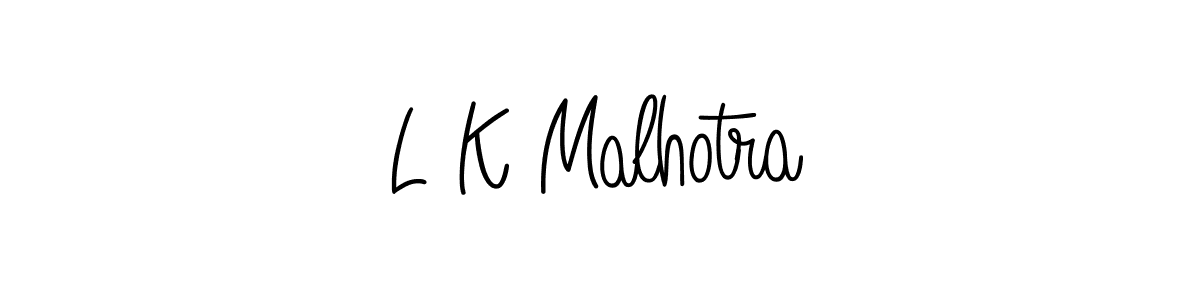 Check out images of Autograph of L K Malhotra name. Actor L K Malhotra Signature Style. Angelique-Rose-font-FFP is a professional sign style online. L K Malhotra signature style 5 images and pictures png