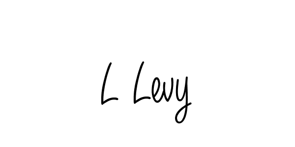 Use a signature maker to create a handwritten signature online. With this signature software, you can design (Angelique-Rose-font-FFP) your own signature for name L Levy. L Levy signature style 5 images and pictures png