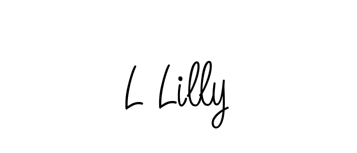 Similarly Angelique-Rose-font-FFP is the best handwritten signature design. Signature creator online .You can use it as an online autograph creator for name L Lilly. L Lilly signature style 5 images and pictures png