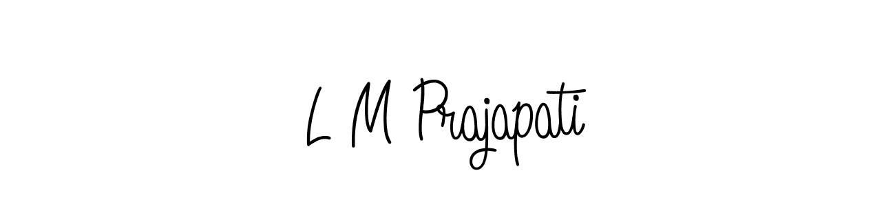 Also You can easily find your signature by using the search form. We will create L M Prajapati name handwritten signature images for you free of cost using Angelique-Rose-font-FFP sign style. L M Prajapati signature style 5 images and pictures png